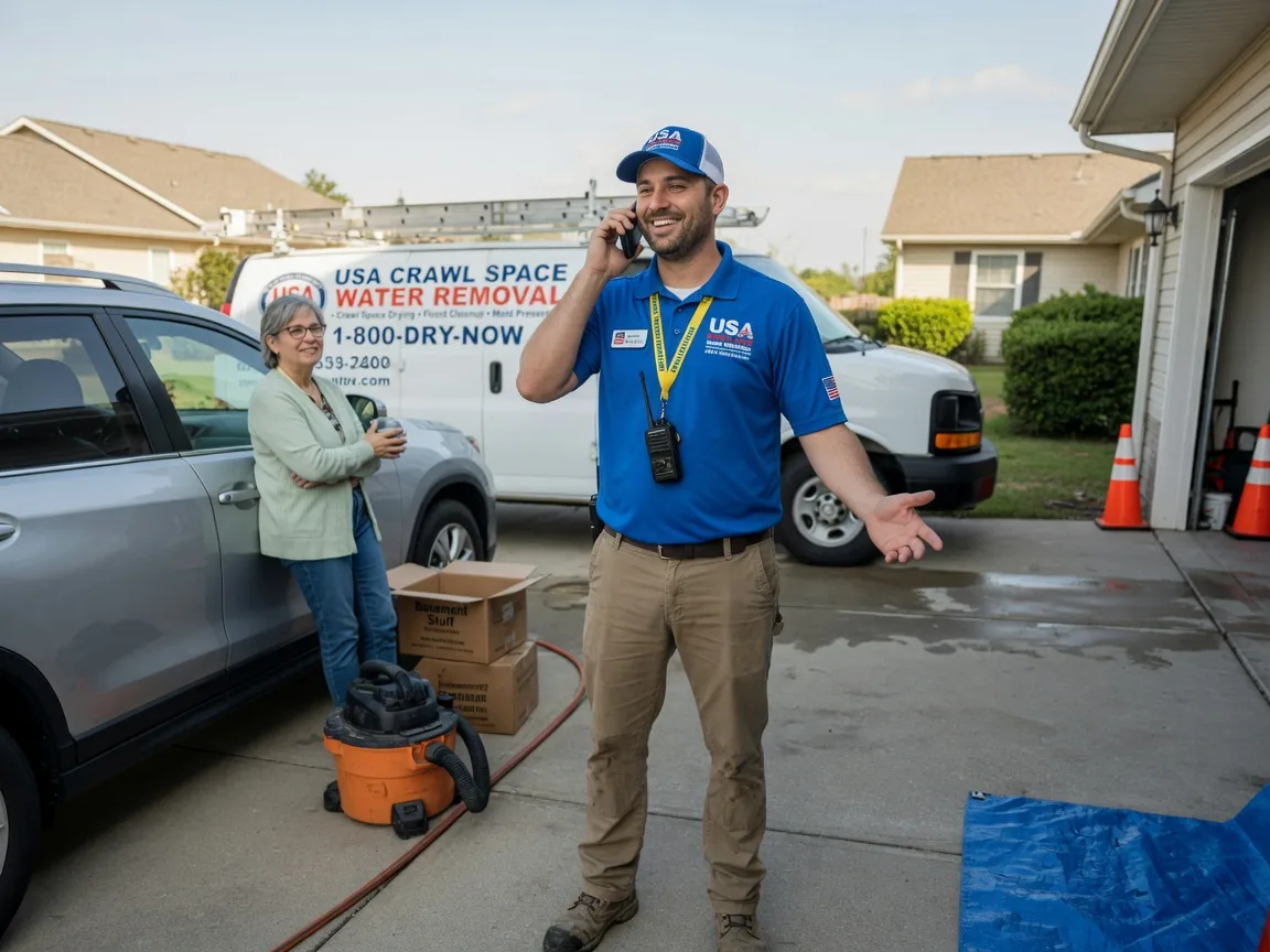 Crawl Space Water Removal Wabbaseka, AR FAQs